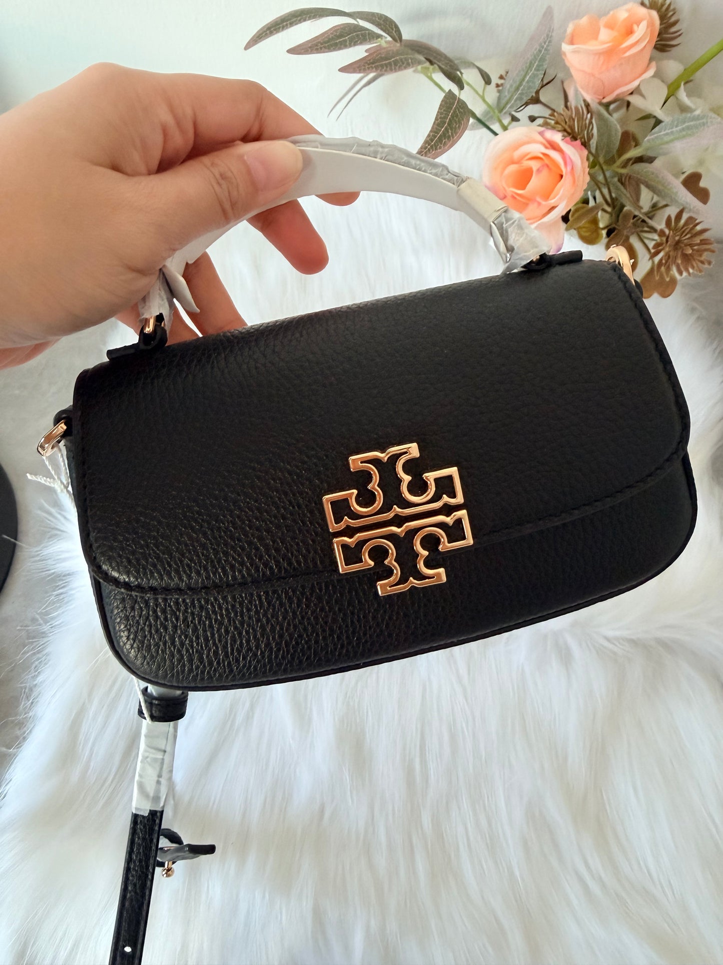 Tory Burch Mini Britten Bag - Black