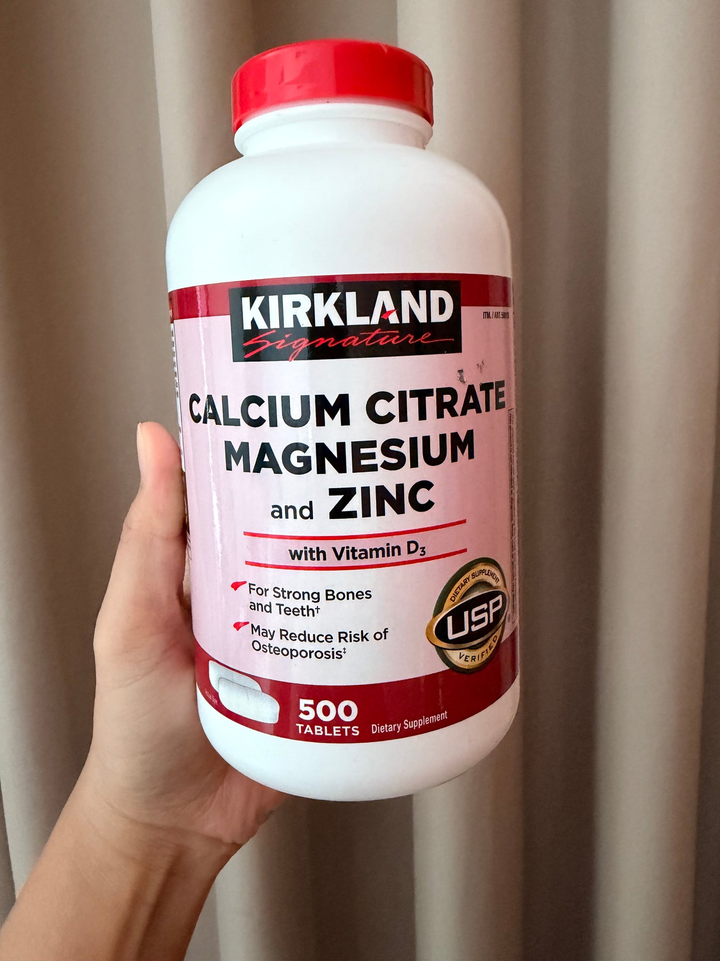 Kirkland Calcium Citrate Magnesium and Zinc
