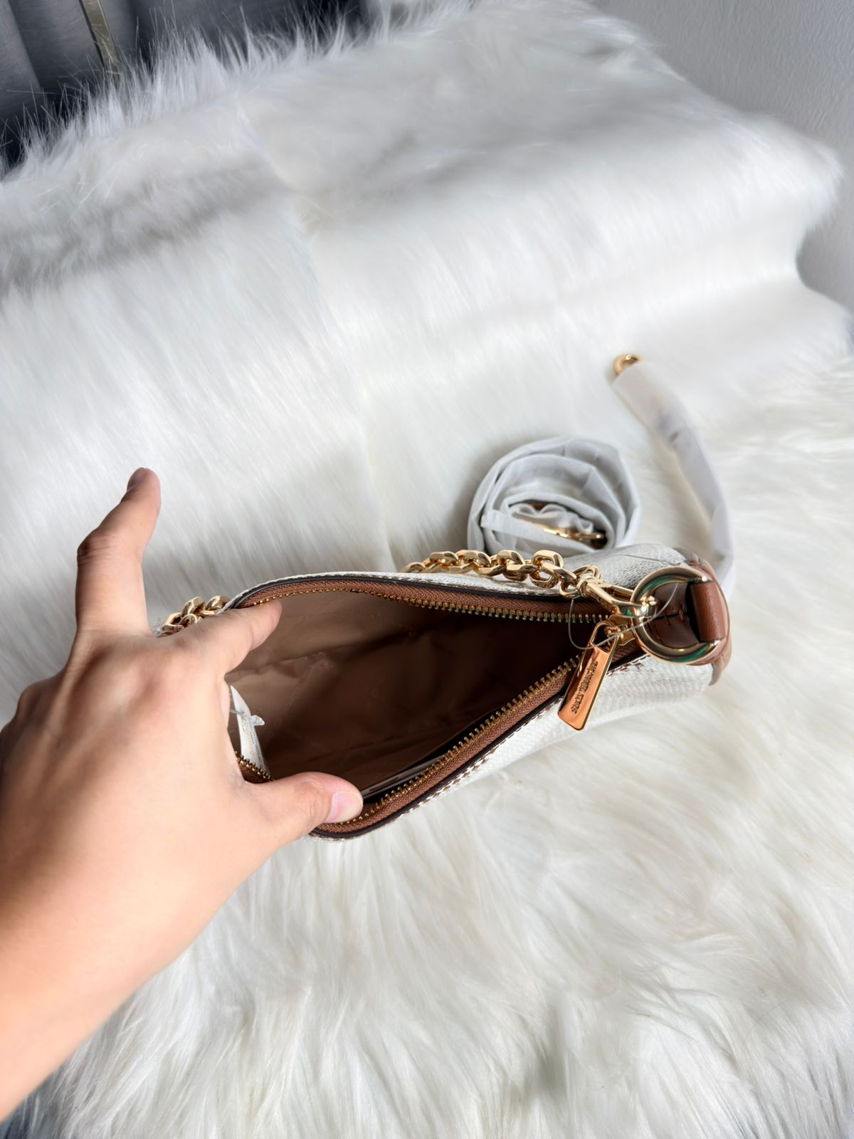 Michael Kors Cora pouchette handbag