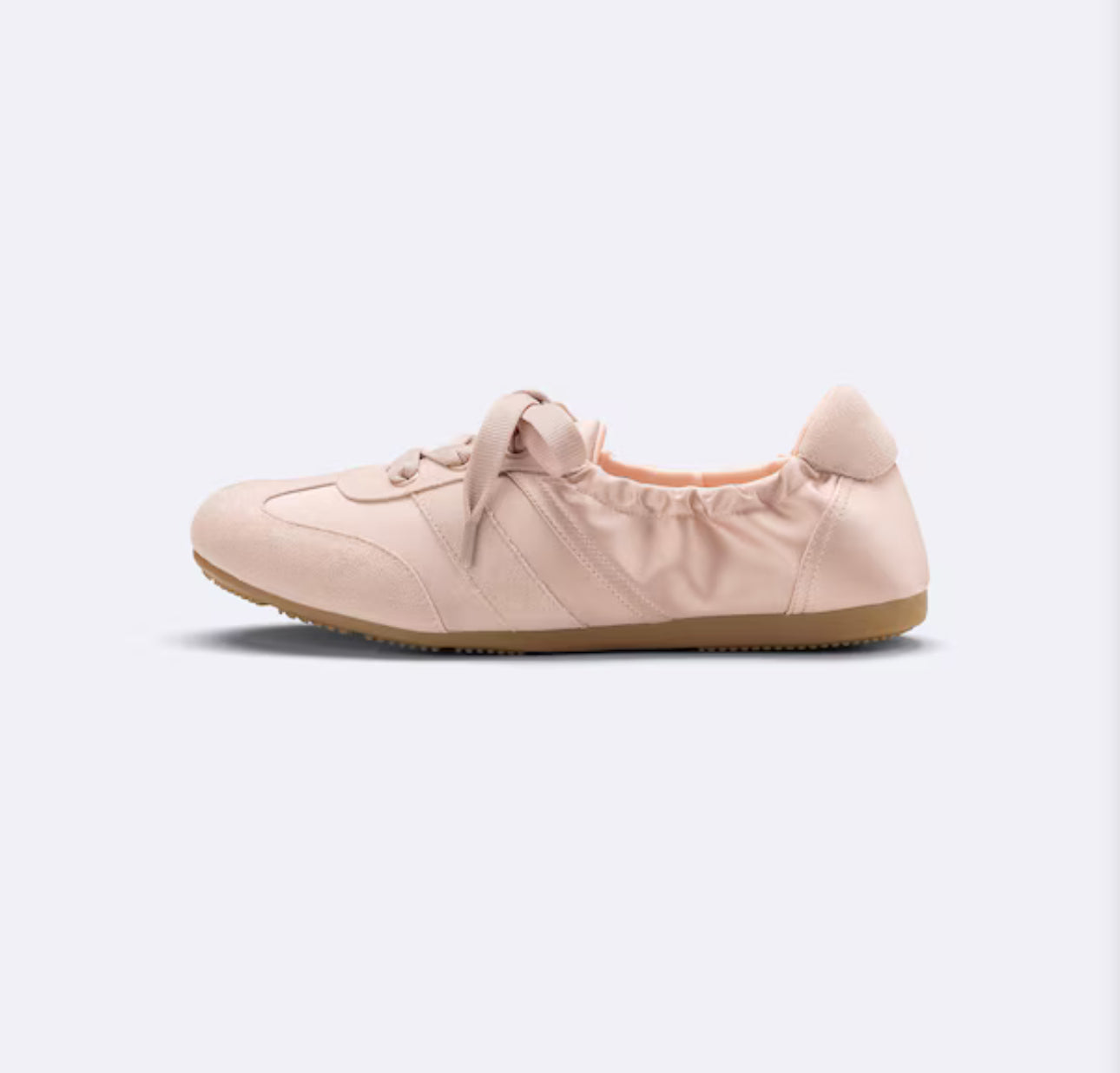 GU Gathered ballet sneakers