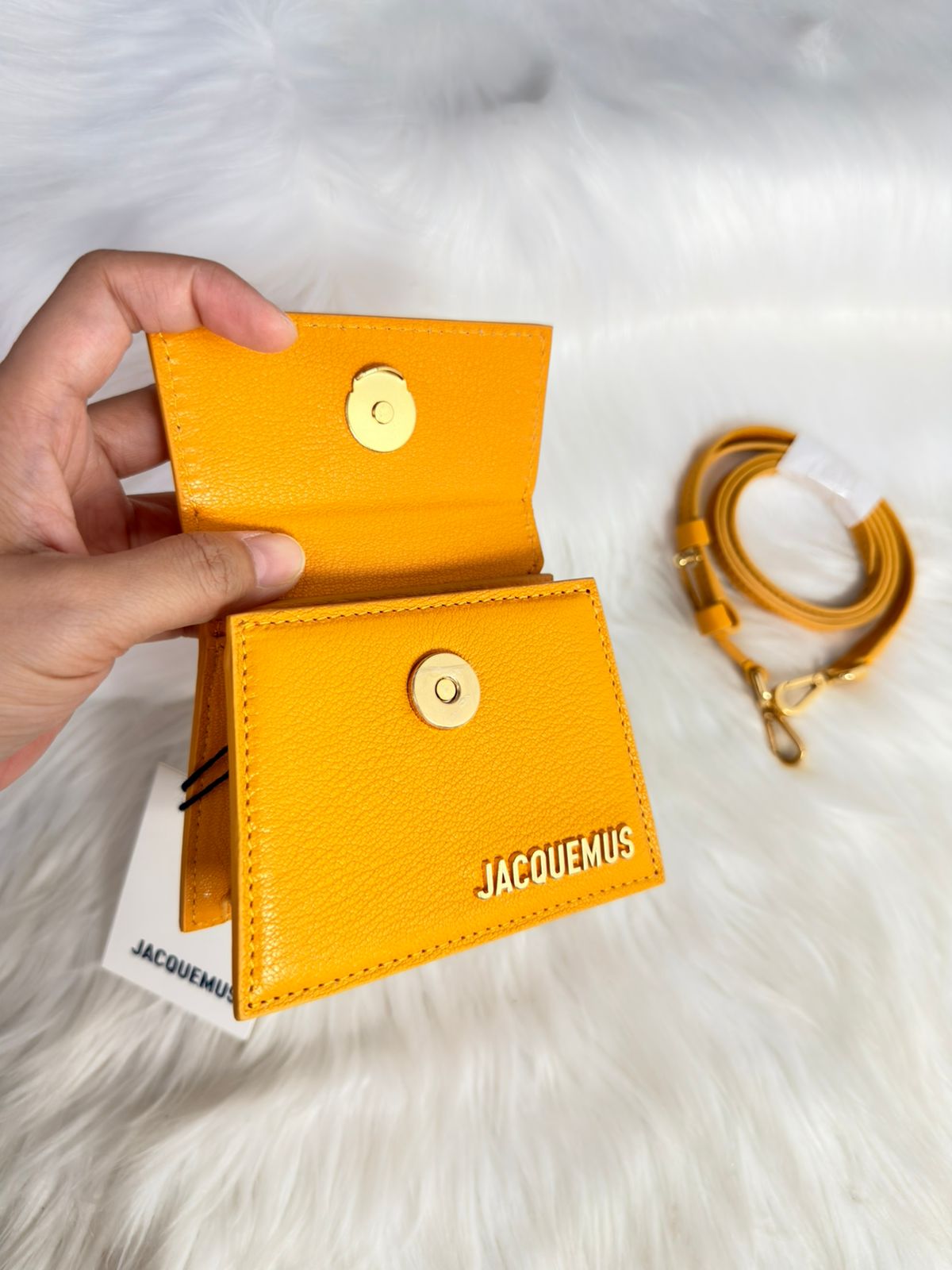 JACQUEMUS Le Chiquito bag Supermini Orange