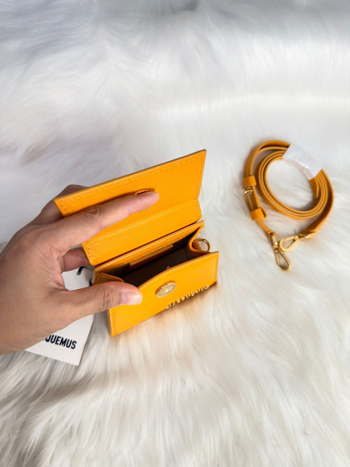 JACQUEMUS Le Chiquito bag Supermini Orange