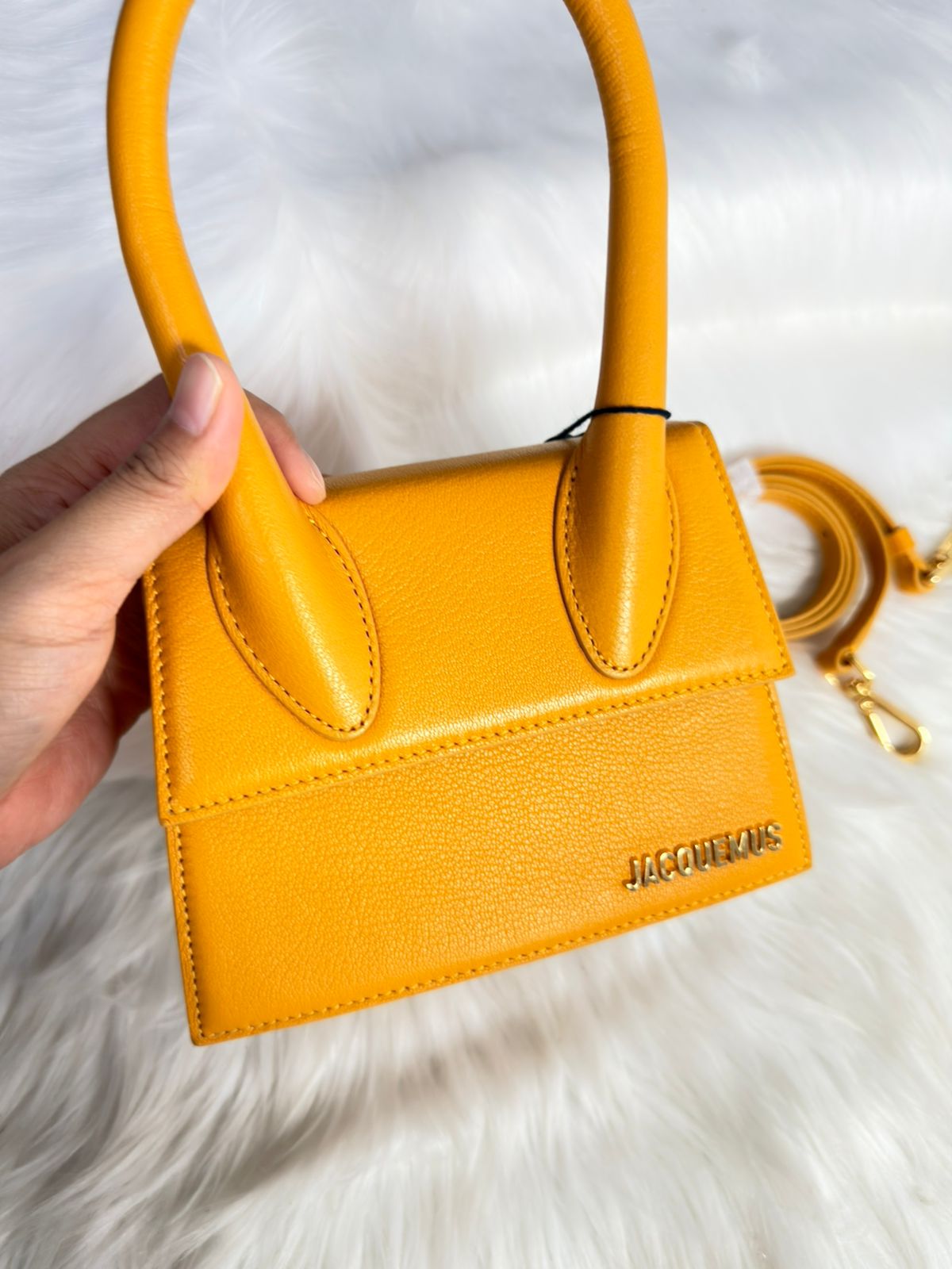 JACQUEMUS
Mini Le Chiquito Handbag in Leather