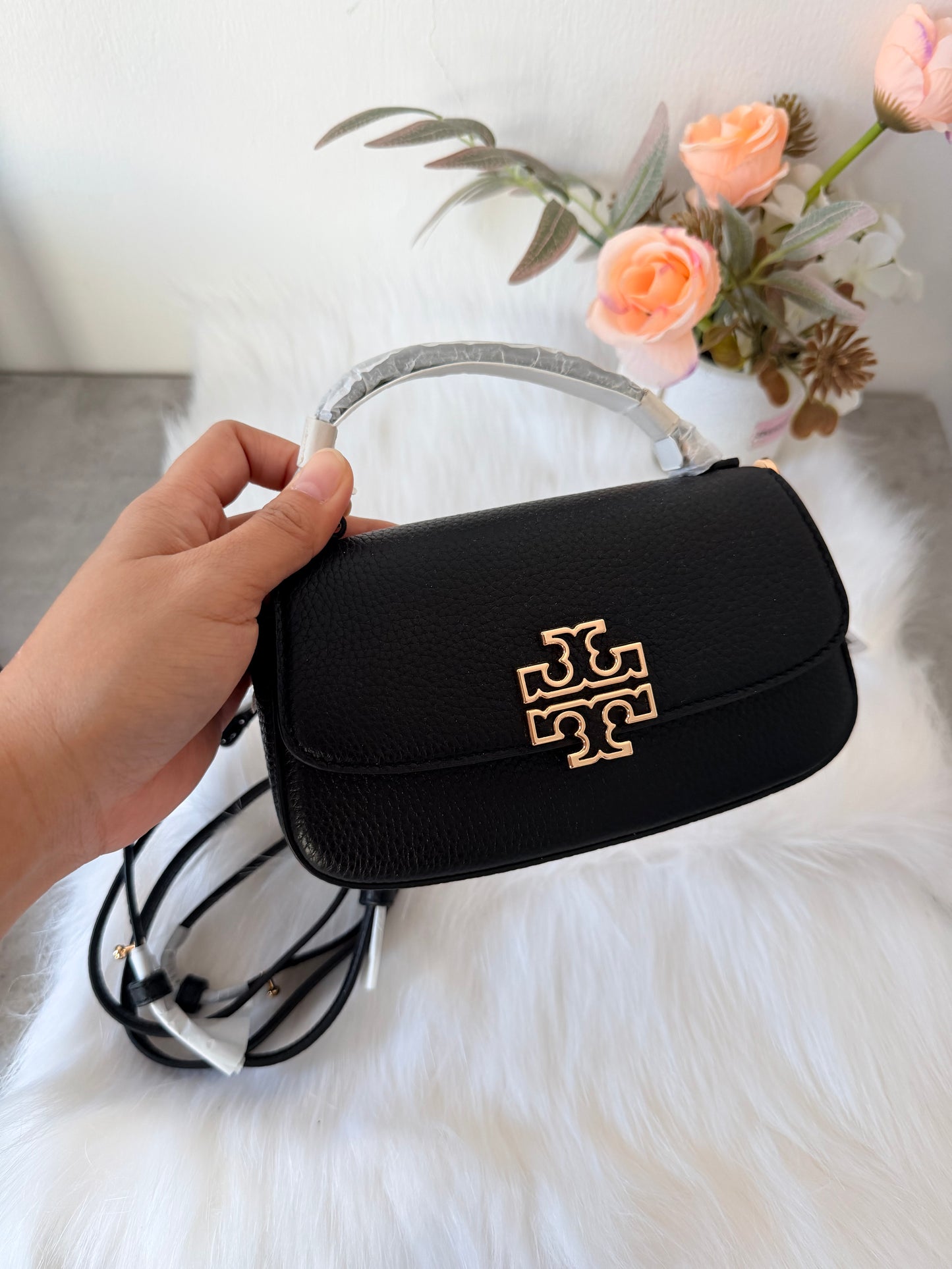 Tory Burch Mini Britten Bag - Black