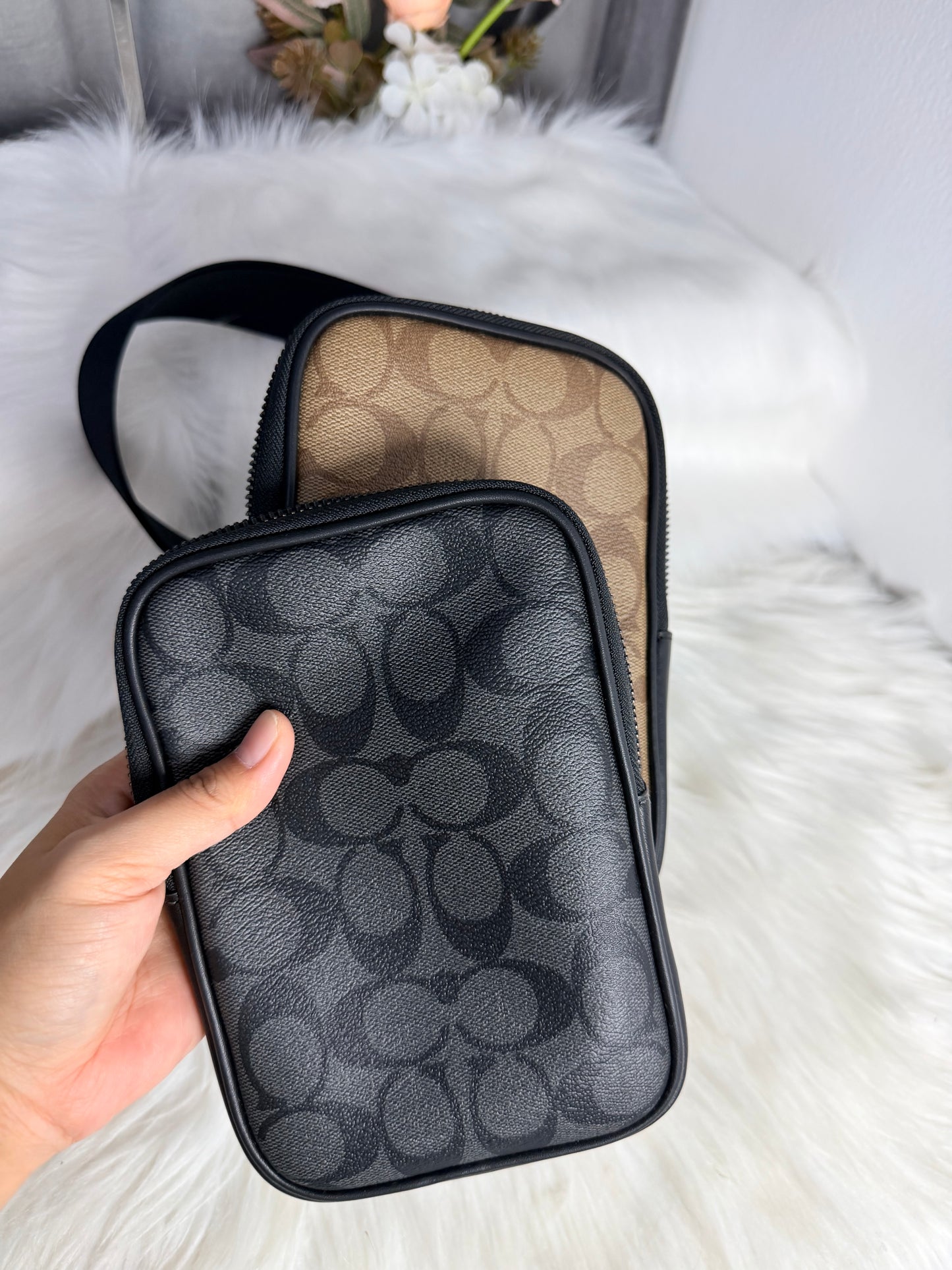 Coach Aden Crossbody Bag in Signature Canvas