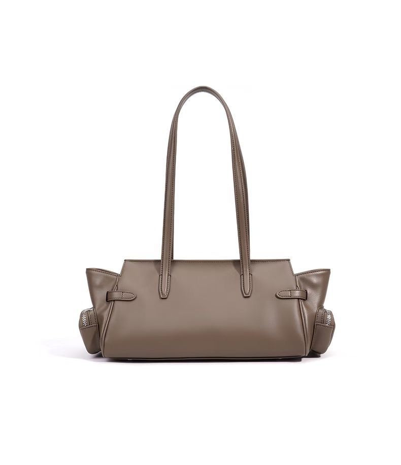 Genuine Leather - Brown Bag
