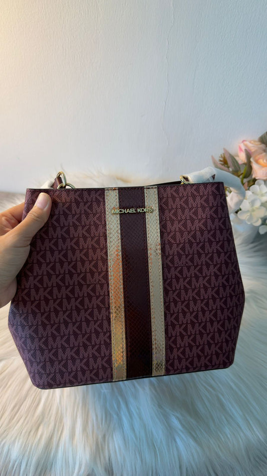 Michael Kors Pratt Medium Shoulder Bag