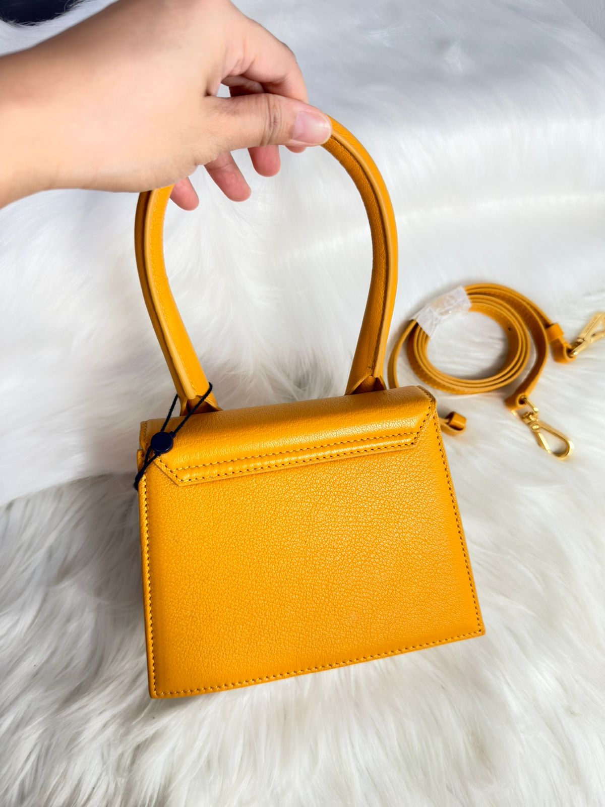 JACQUEMUS
Mini Le Chiquito Handbag in Leather