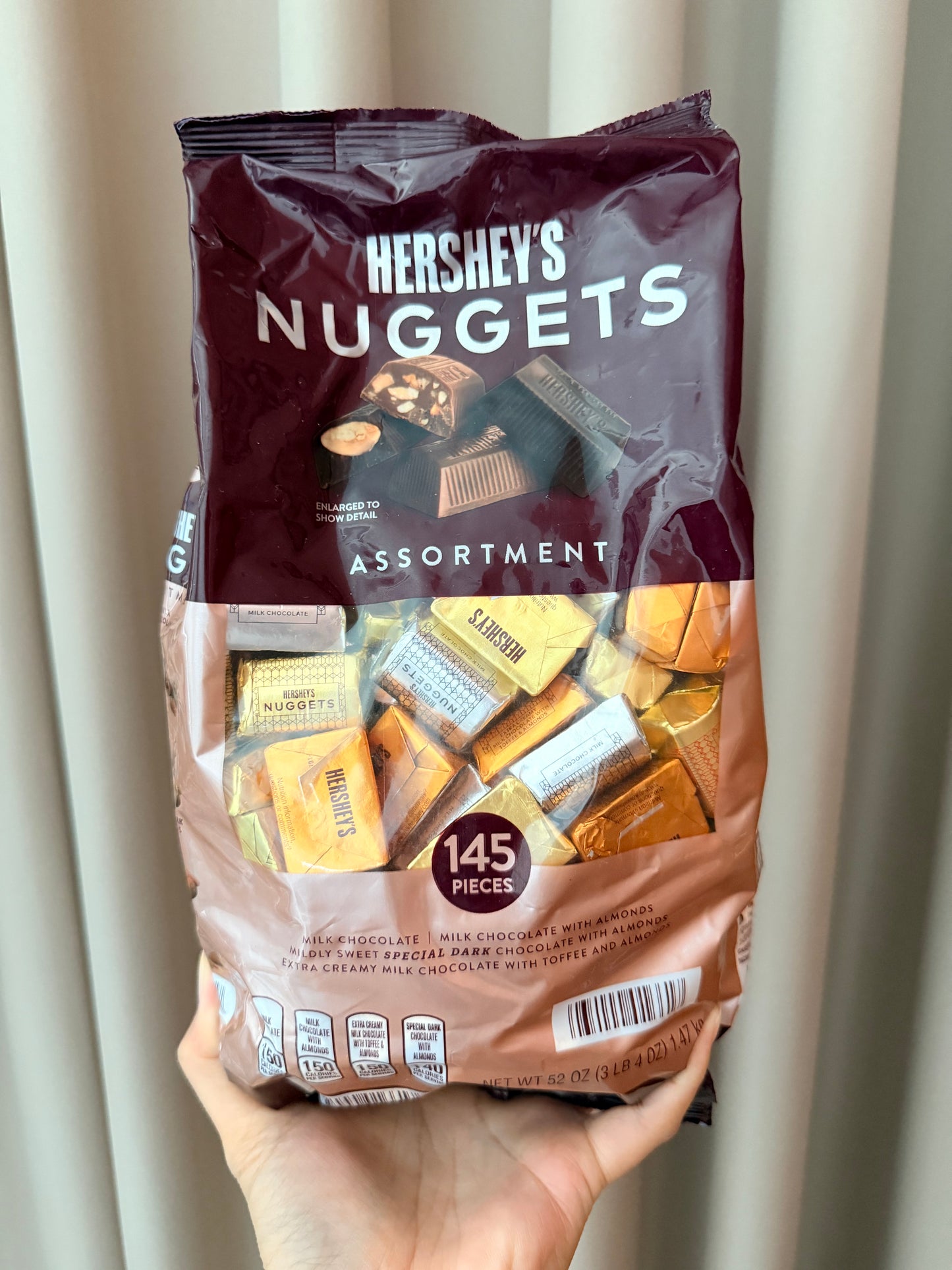 Hersheys Nuggets 145pcs Party Pack
