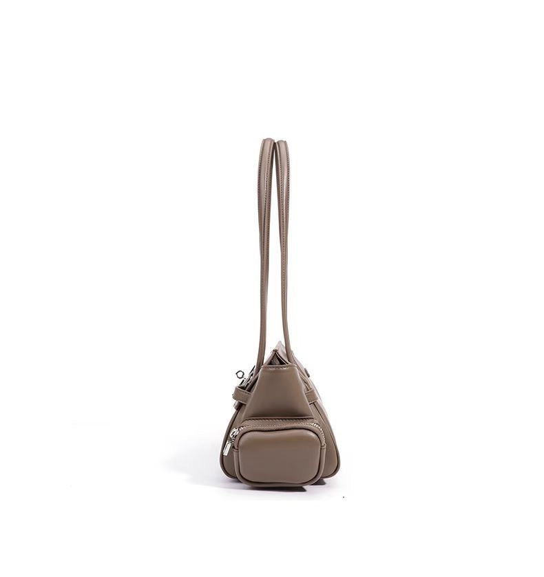 Genuine Leather - Brown Bag