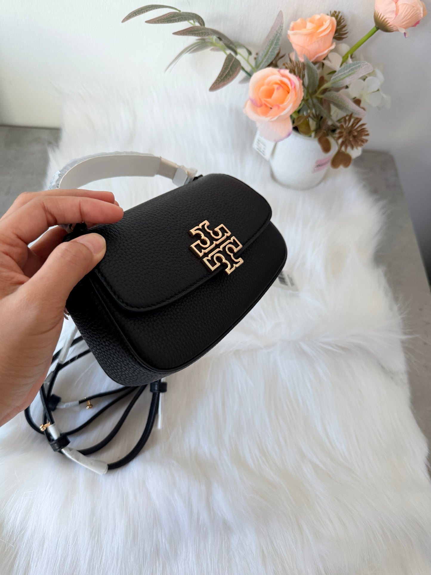 Tory Burch Mini Britten Bag - Black