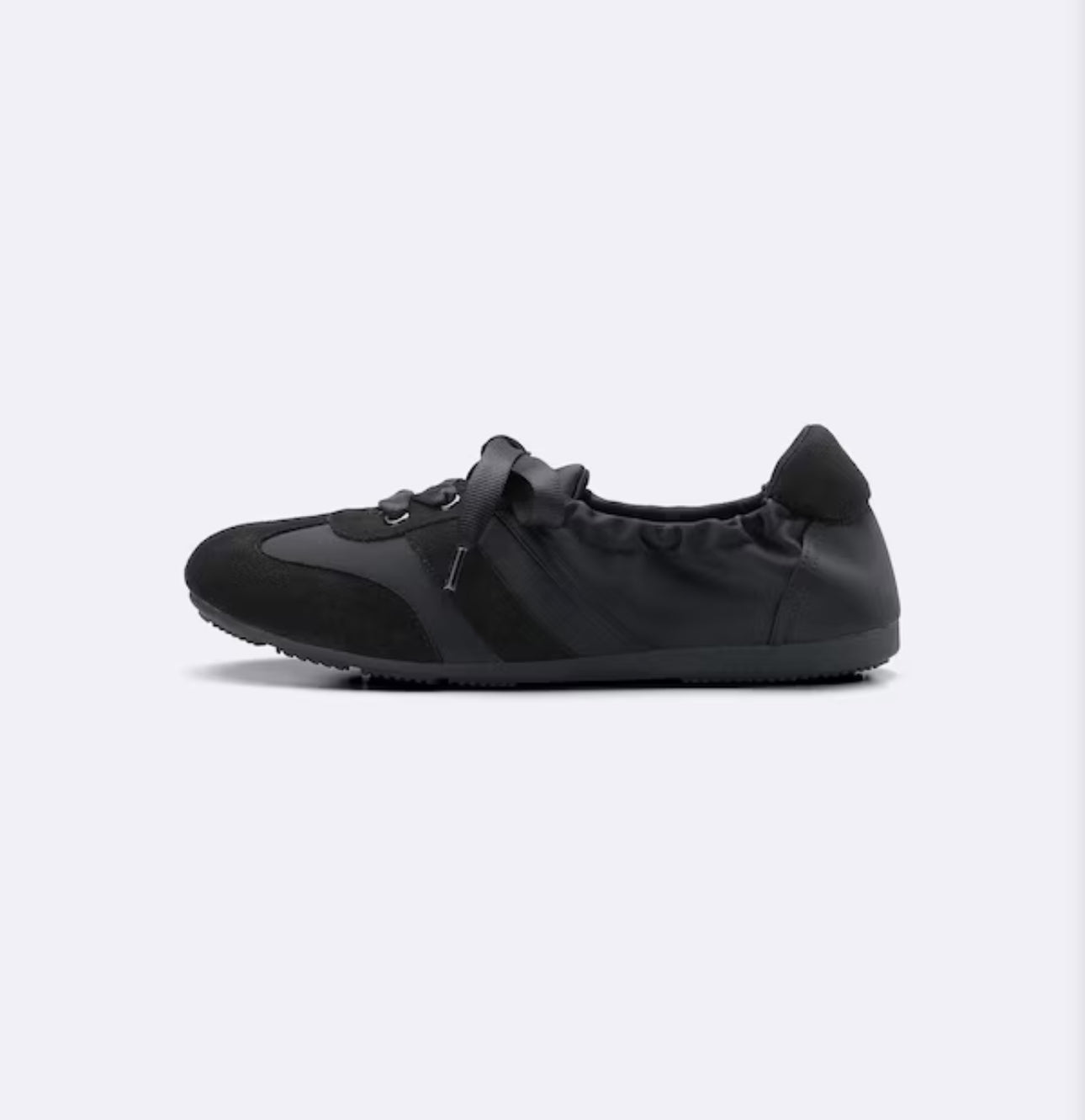 GU Gathered ballet sneakers