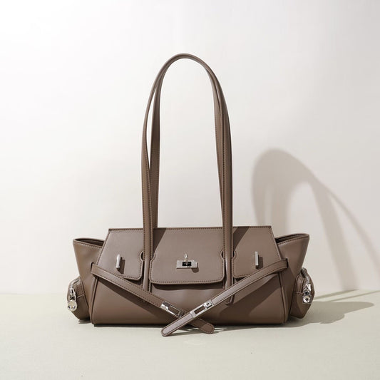 Genuine Leather - Brown Bag