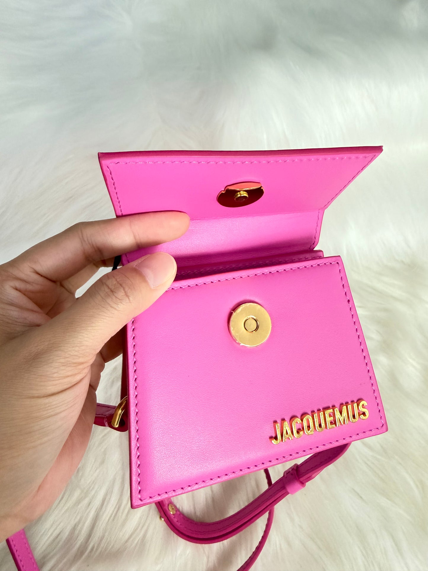 JACQUEMUS Le Chiquito bag Supermini PINK