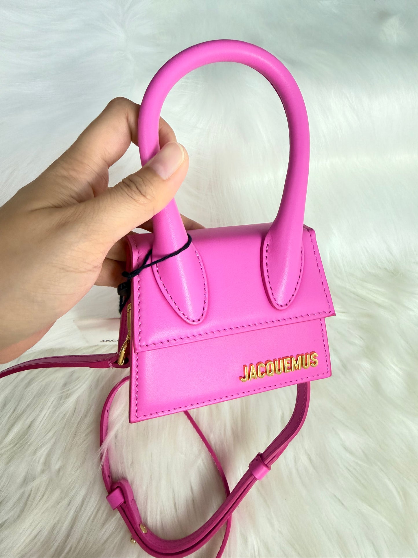 JACQUEMUS Le Chiquito bag Supermini PINK