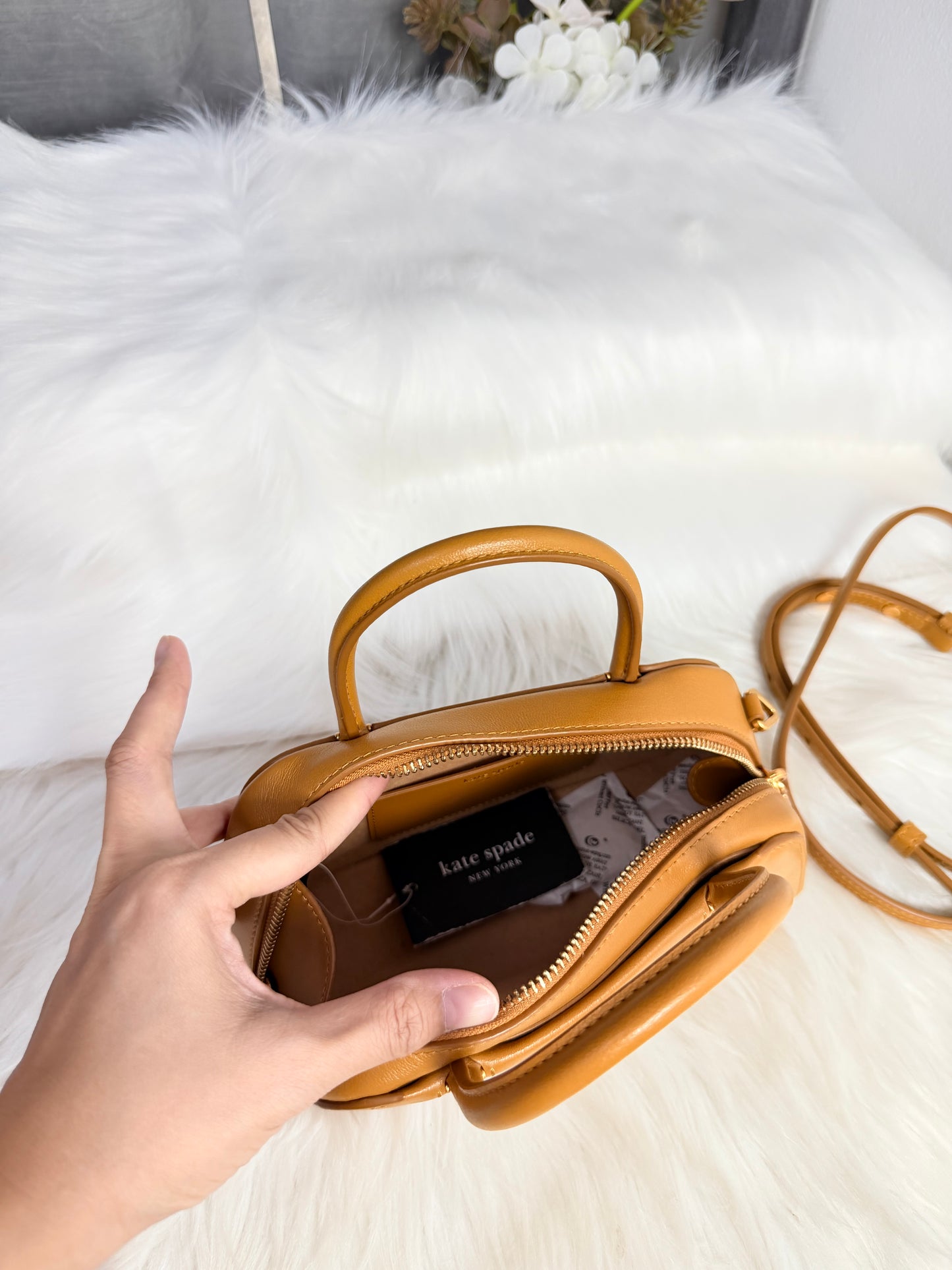Mini Gracie Crossbody Bag in Leather
