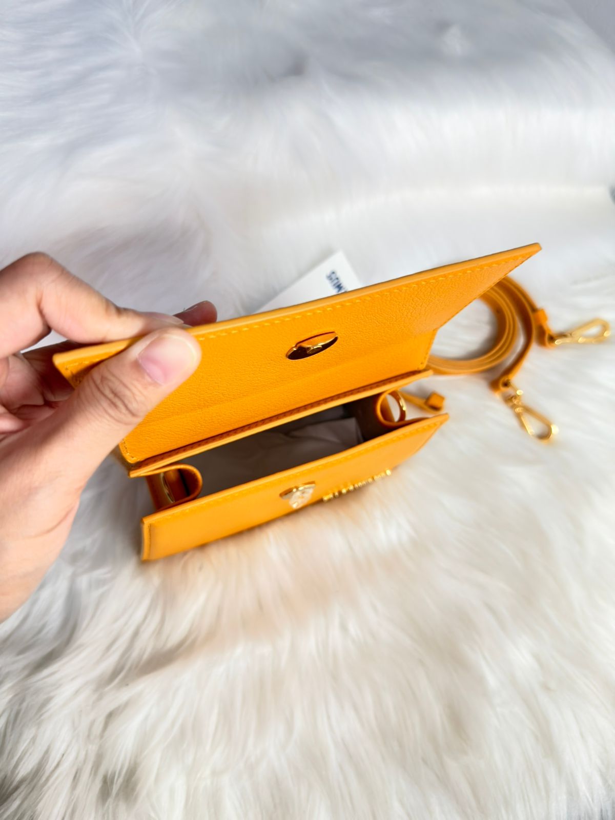 JACQUEMUS
Mini Le Chiquito Handbag in Leather