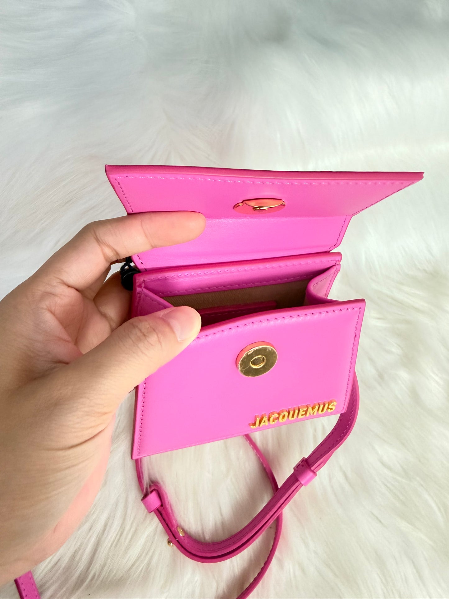JACQUEMUS Le Chiquito bag Supermini PINK