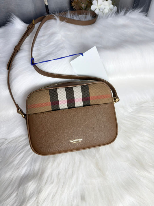 Burberry Canvas and Leather Bag