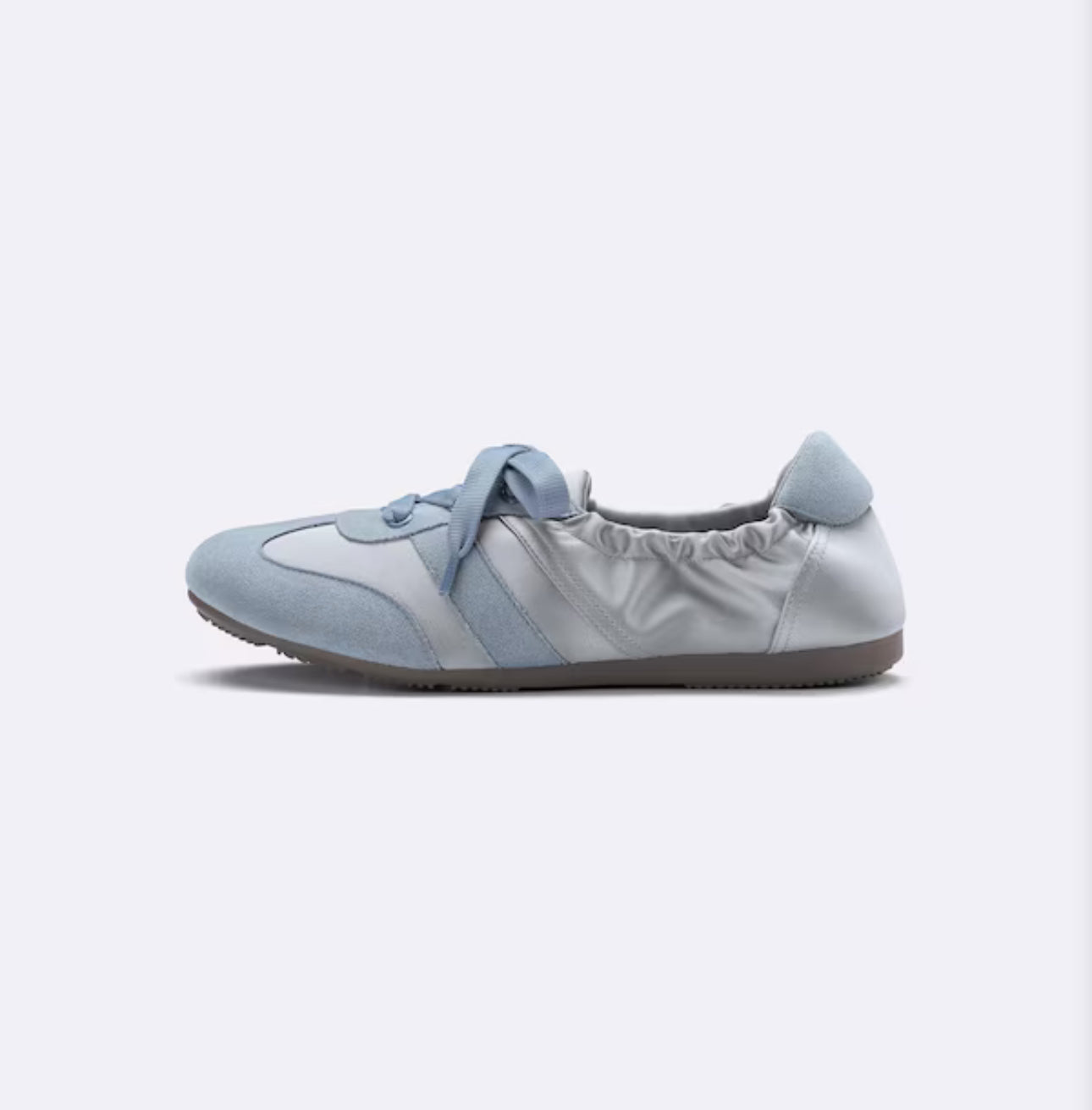 GU Gathered ballet sneakers