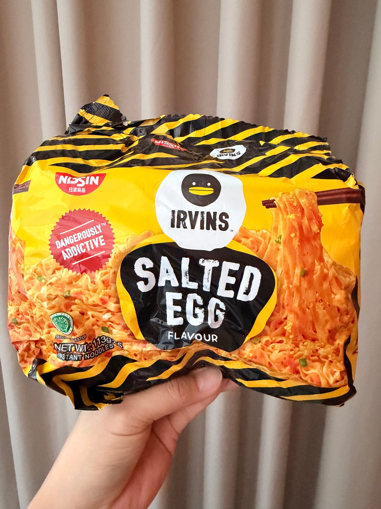 Irvings Salted Egg Noodles