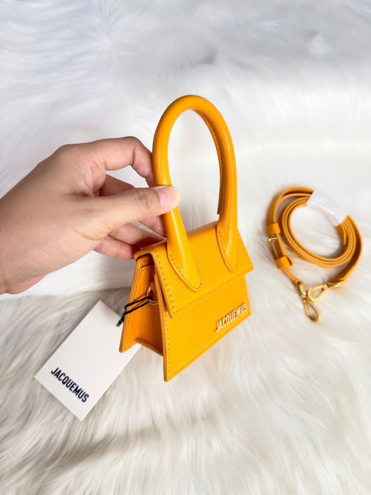 JACQUEMUS Le Chiquito bag Supermini Orange