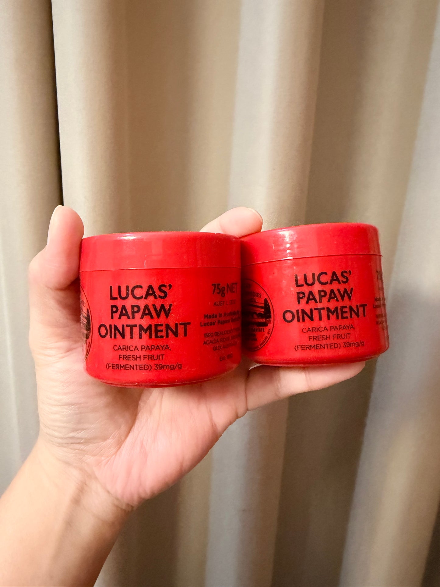 Lucas Papaw 75g Tub