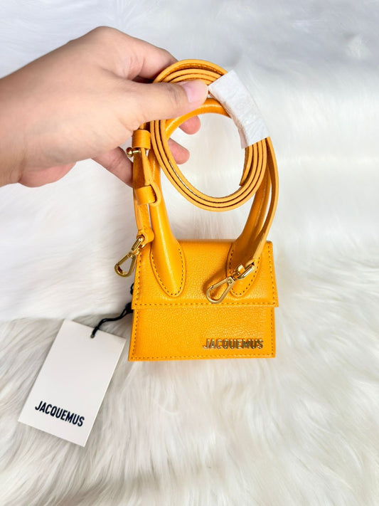 JACQUEMUS Le Chiquito bag Supermini Orange